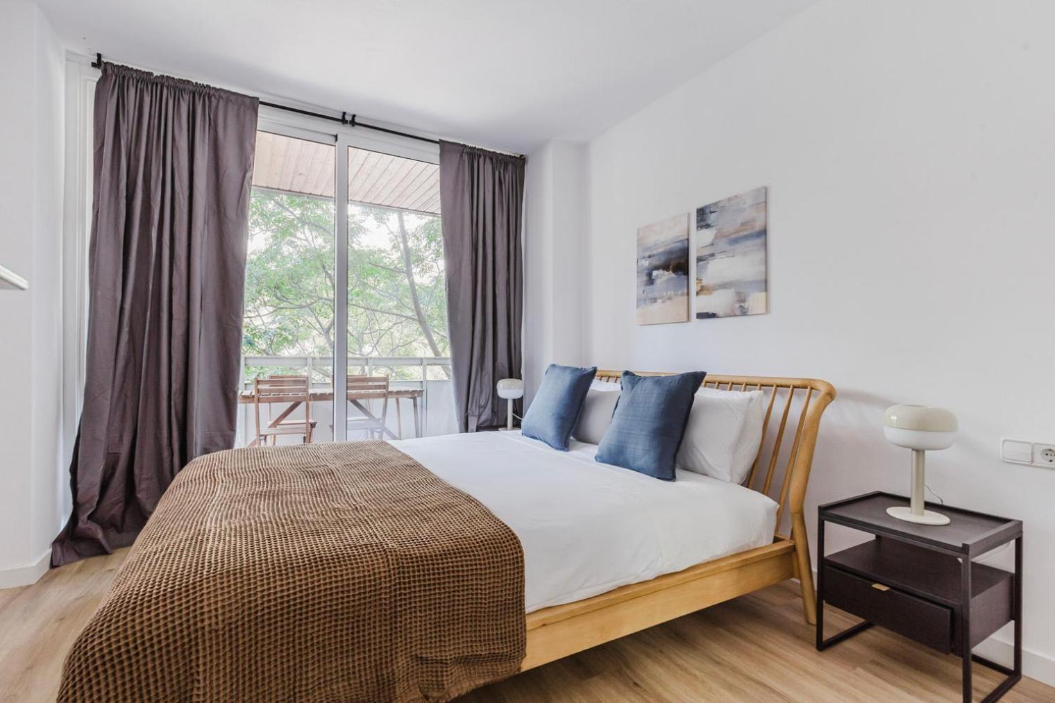 Appartamento Blueground Les Corts Balcony Ac Wd Bcn-157 *